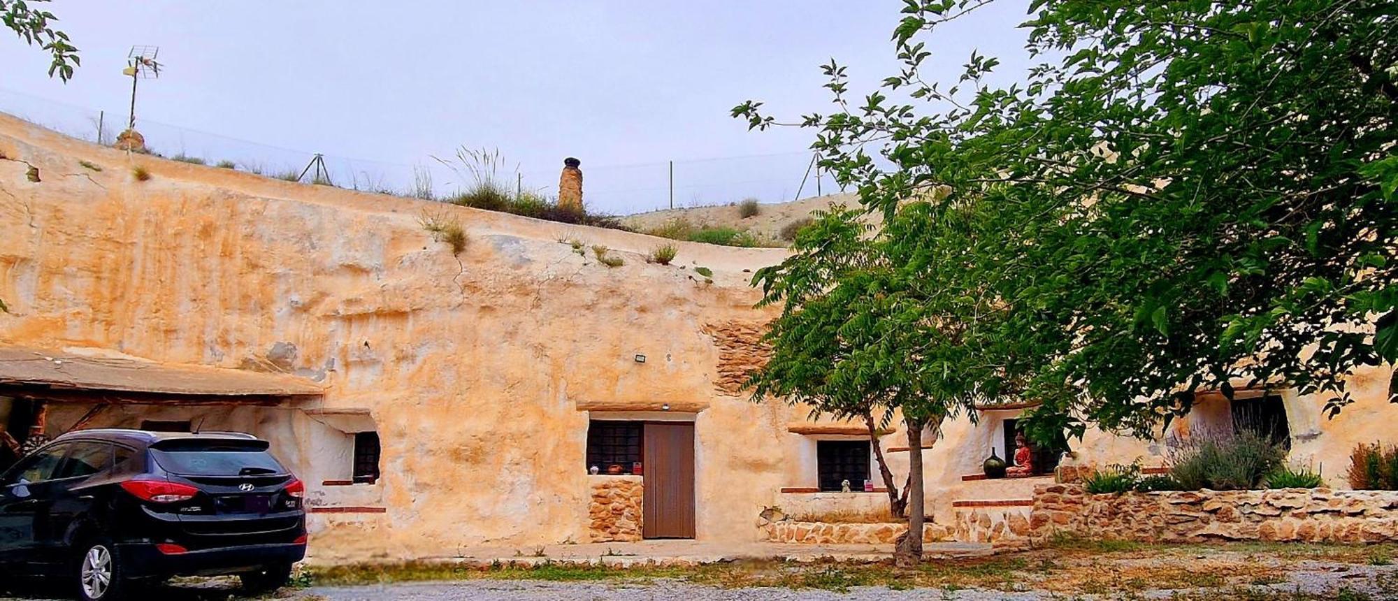 Casa Cueva Cascamorras "Capricho Andaluz" Baza Bagian luar foto