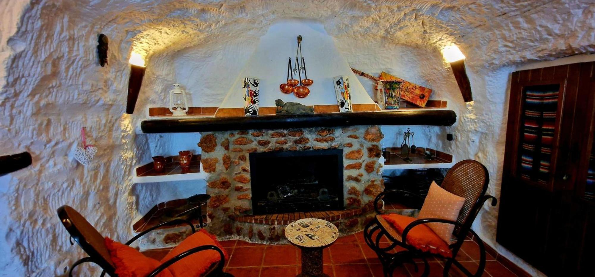Casa Cueva Cascamorras "Capricho Andaluz" Baza Bagian luar foto